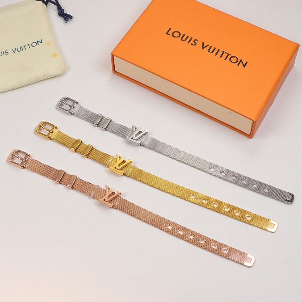 Replica LV bracelet with strap