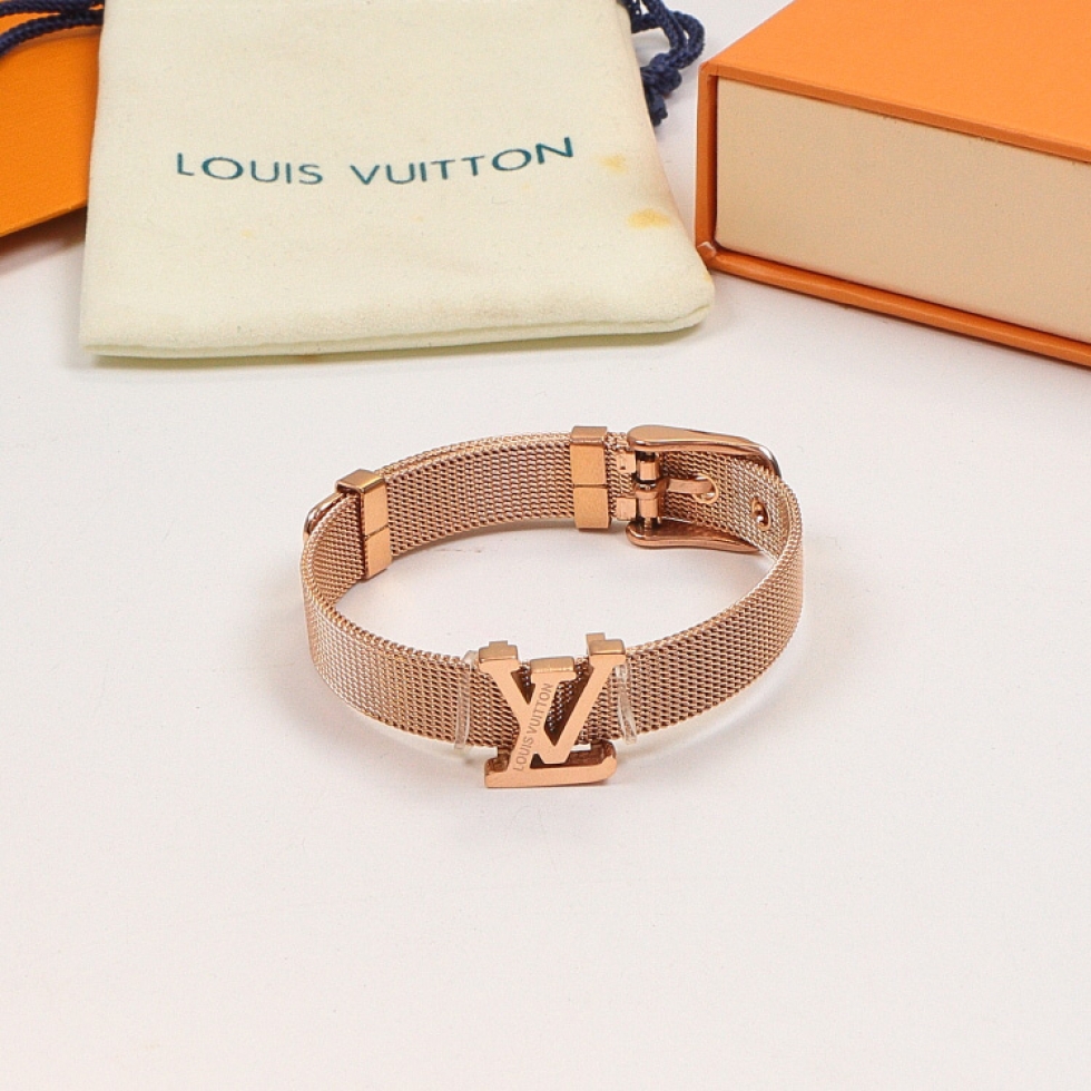 Replica LV bracelet with strap