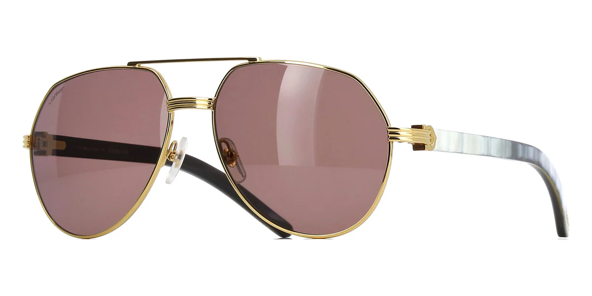 Replica Cartier Buffalo Horn CT0272S 003 2KB Polarised