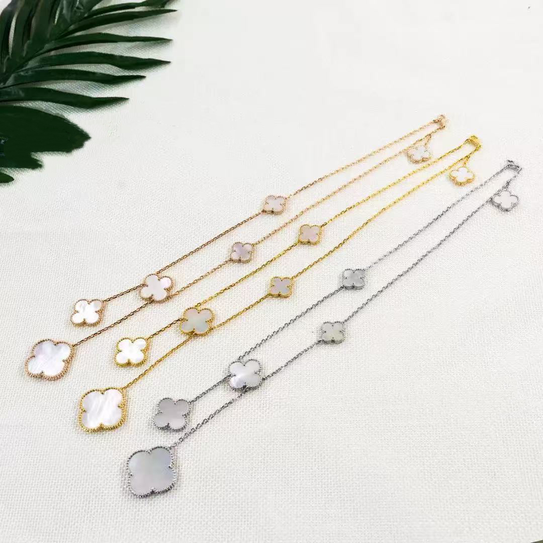Replica Van Cleef & Arpels Magic Alhambra Necklace, 6 Motifs
