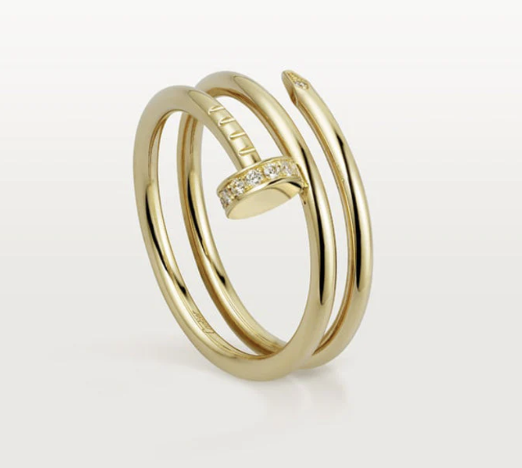 Replica CARTIER JUSTE UN CLOU RING WITH DIAMONDS