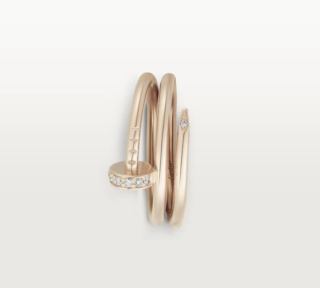 Replica CARTIER JUSTE UN CLOU RING WITH DIAMONDS