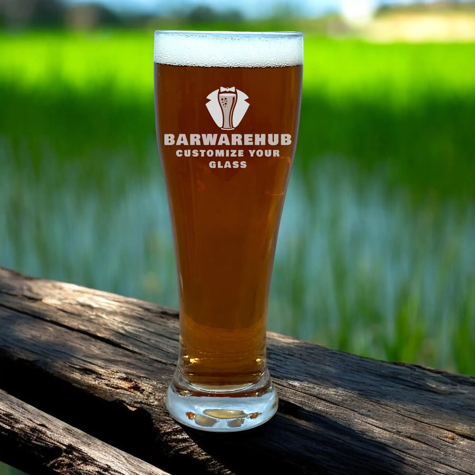 Engraved Pilsner Glass �C 16 oz �C Item 553436