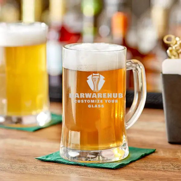 Engraved Acopa 20 oz. Versatile Beer Mug
