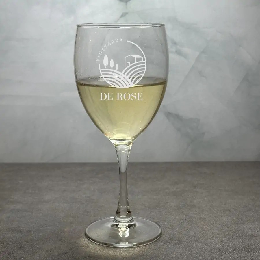 Engraved Montego Wine Glass -10oz- Item 407/GA26063
