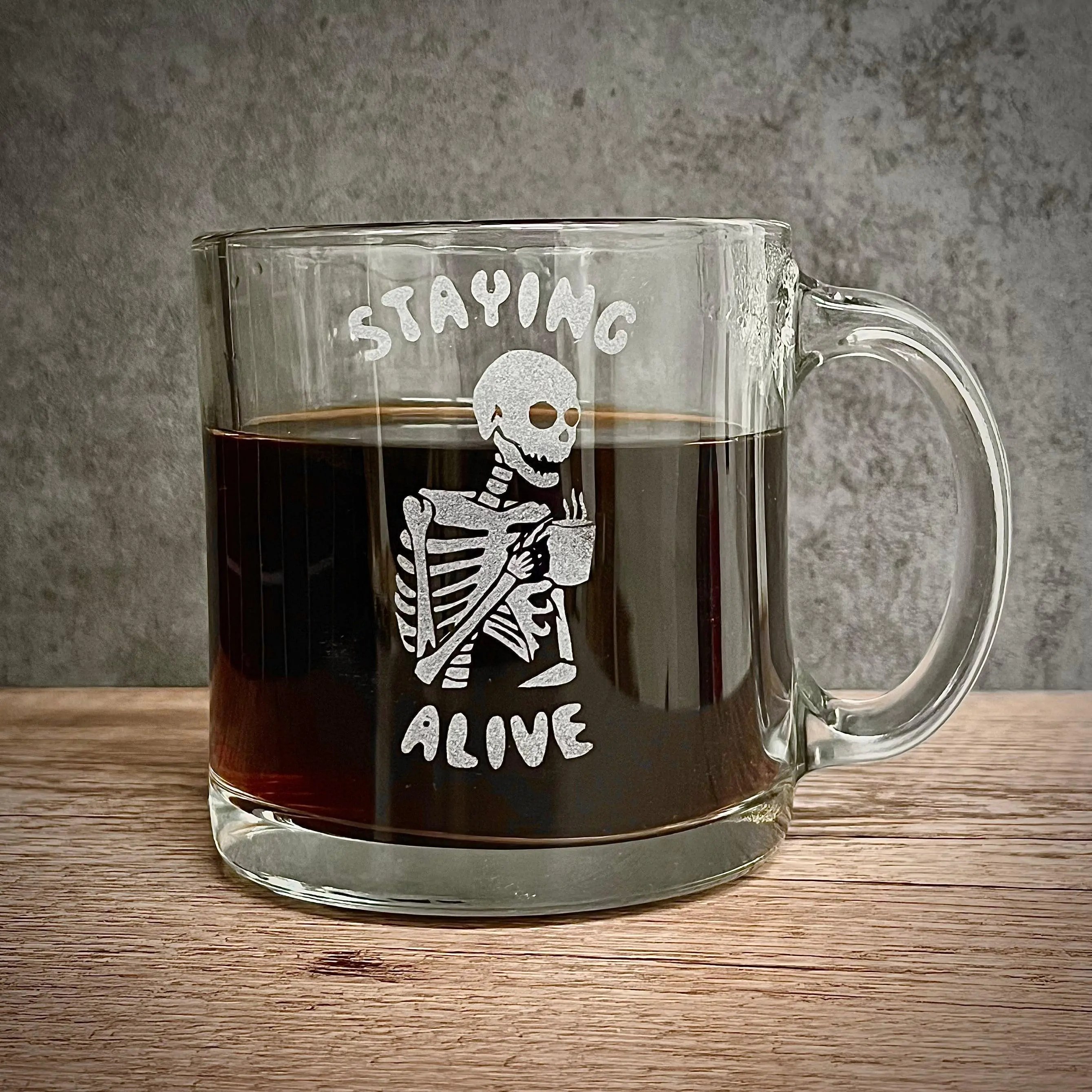 Engraved Set of Nordic Coffee Mugs �C 13 oz-Item 521