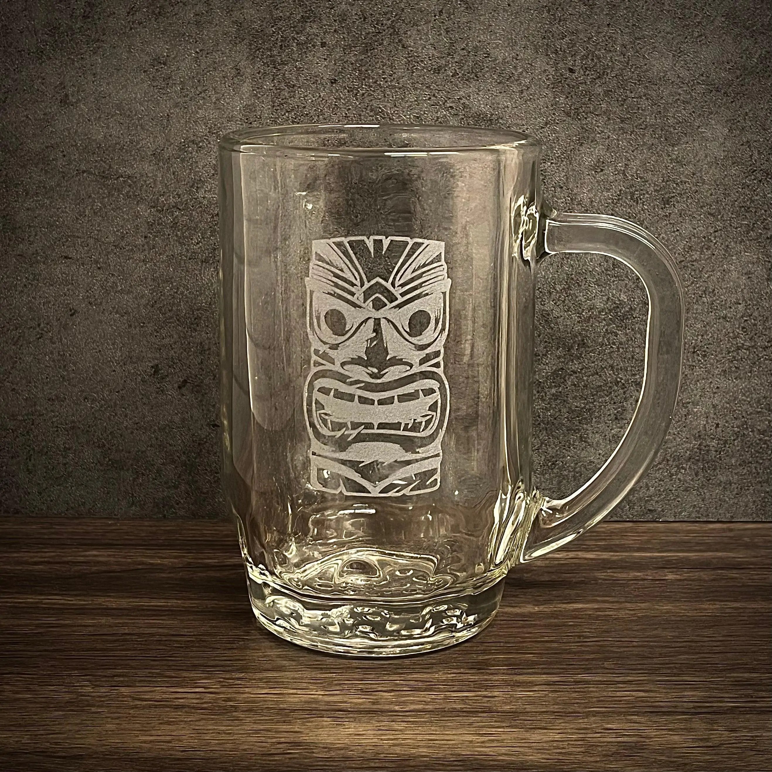 Engraved Libbey Thumbprint Beer or Coffee Mug �C 20 oz. �C Item 5303