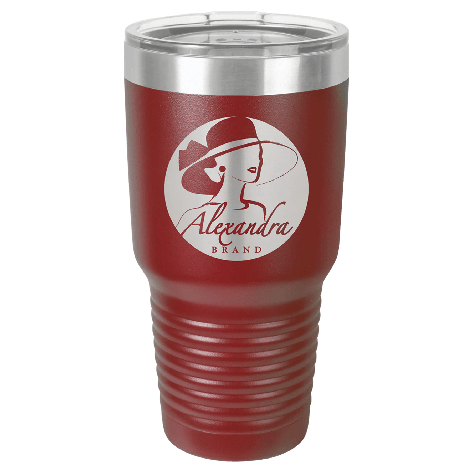 Engraved 20oz Vacuum Insulated Personalized Stainless Steel Tumbler with Lid