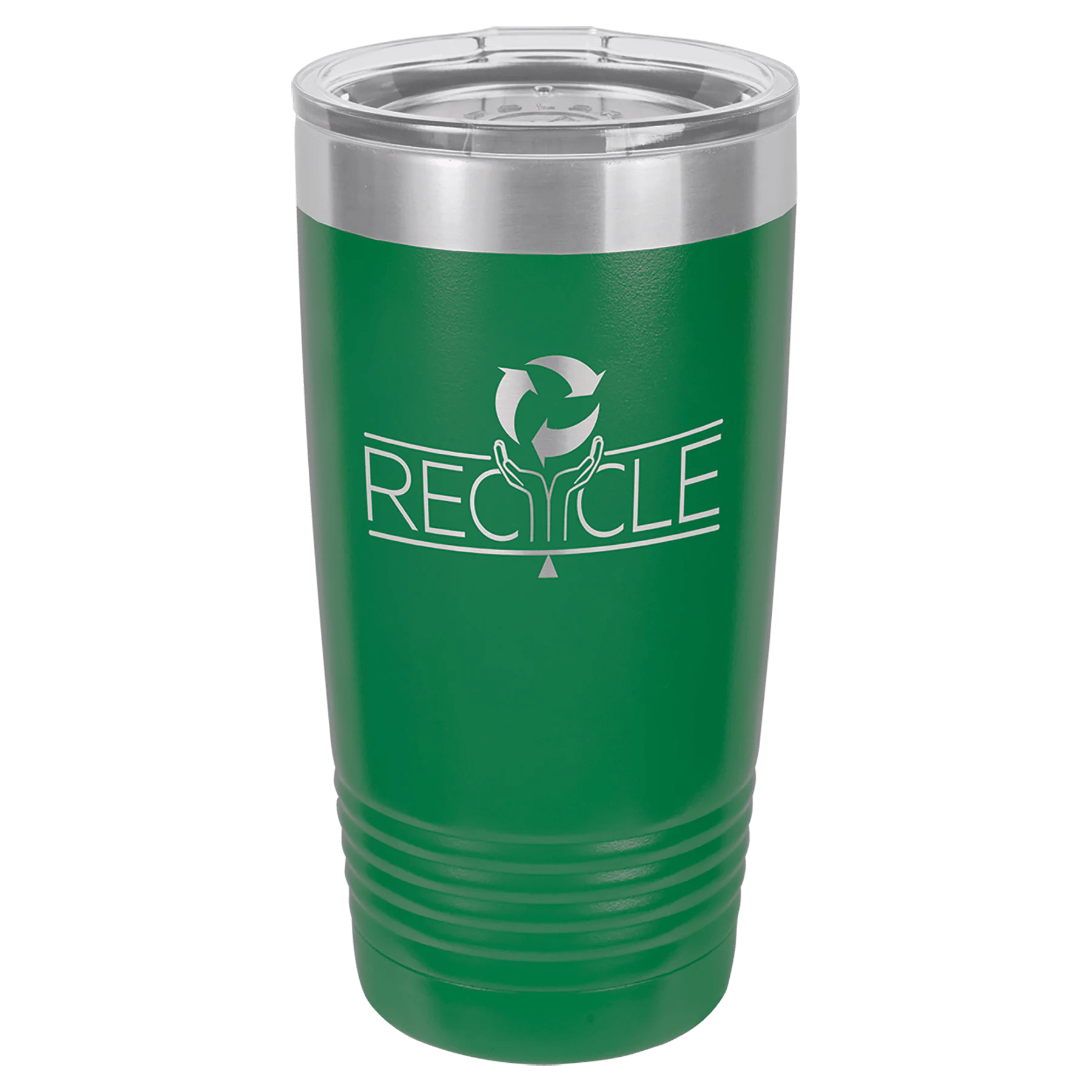 Engraved 20oz Vacuum Insulated Personalized Stainless Steel Tumbler with Lid