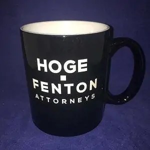Engraved Black/White Ceramic Coffee Mug �C 11 oz �C Item LMG21