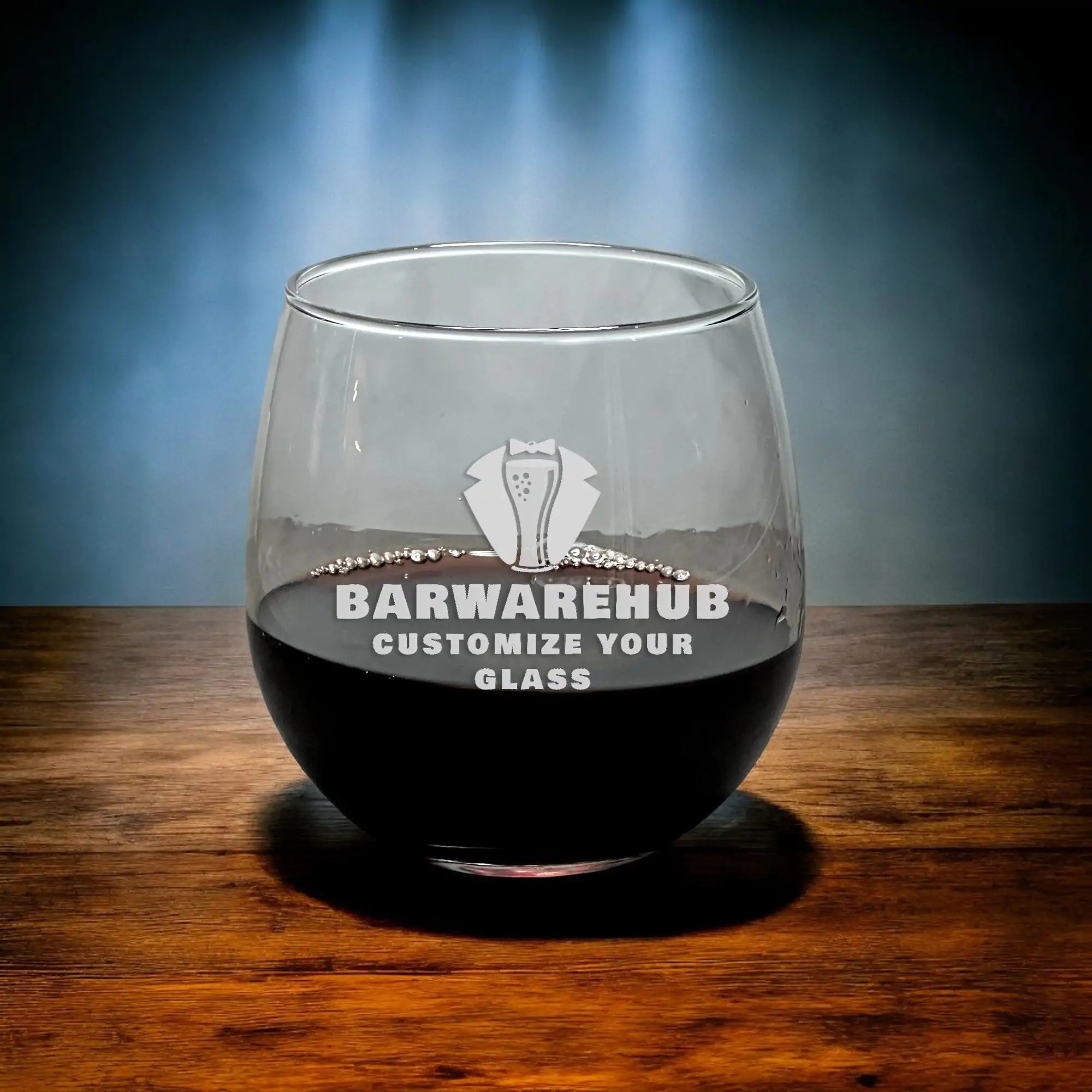 Engraved Stemless Wine Glass �C 16 oz  �C Item 455/222