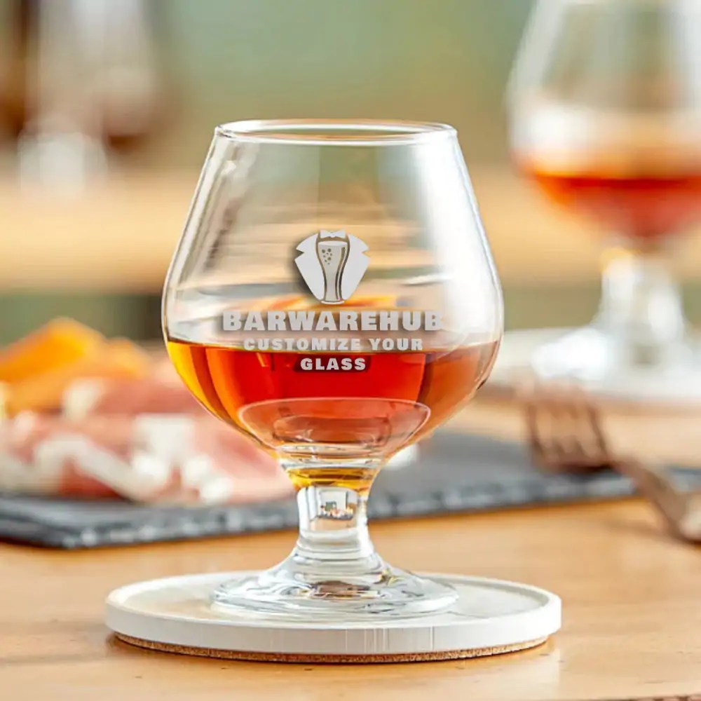 Engraved Brandy Snifter Glass �C 9 oz Item 404/3704