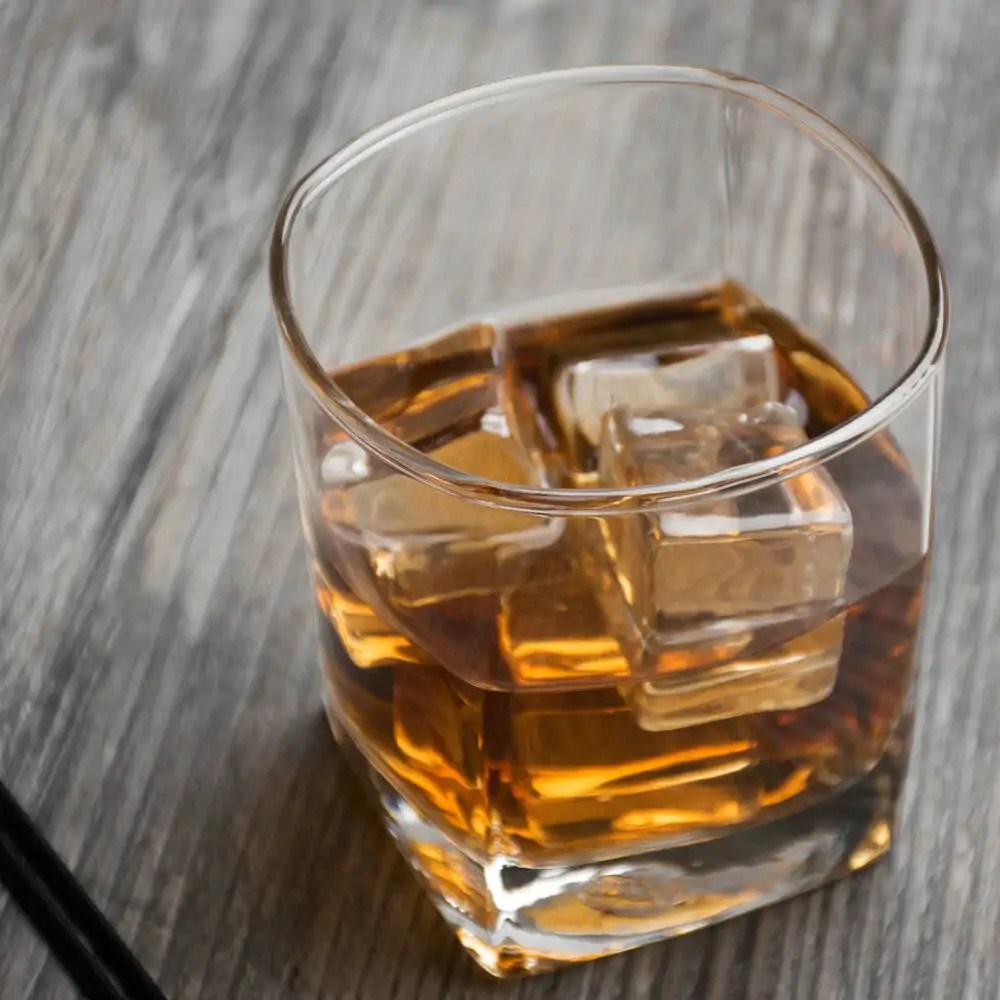 Engraved Cube 10 oz. Rocks / Old Fashioned Glass