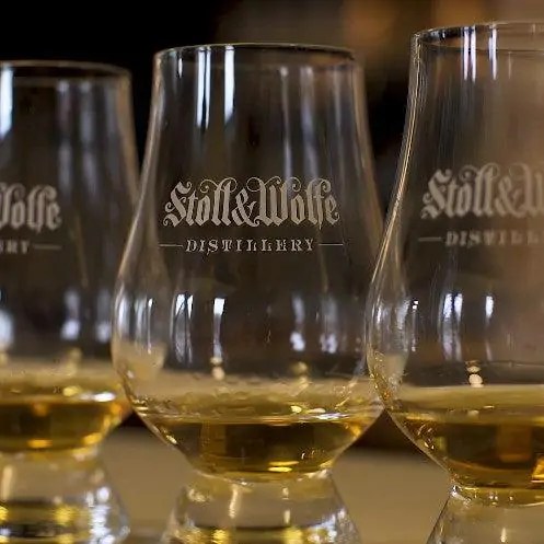 Engraved Stolzle Glencairn 6 oz. Whiskey Glass Item �C Set Of 12