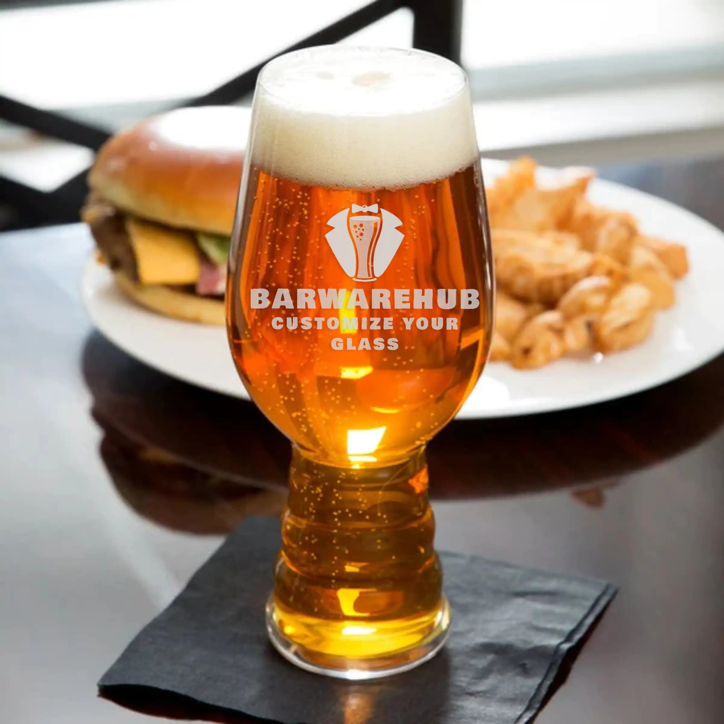 Engraved Premium Select 18 oz. IPA Beer Glass �C Item 553162IPA