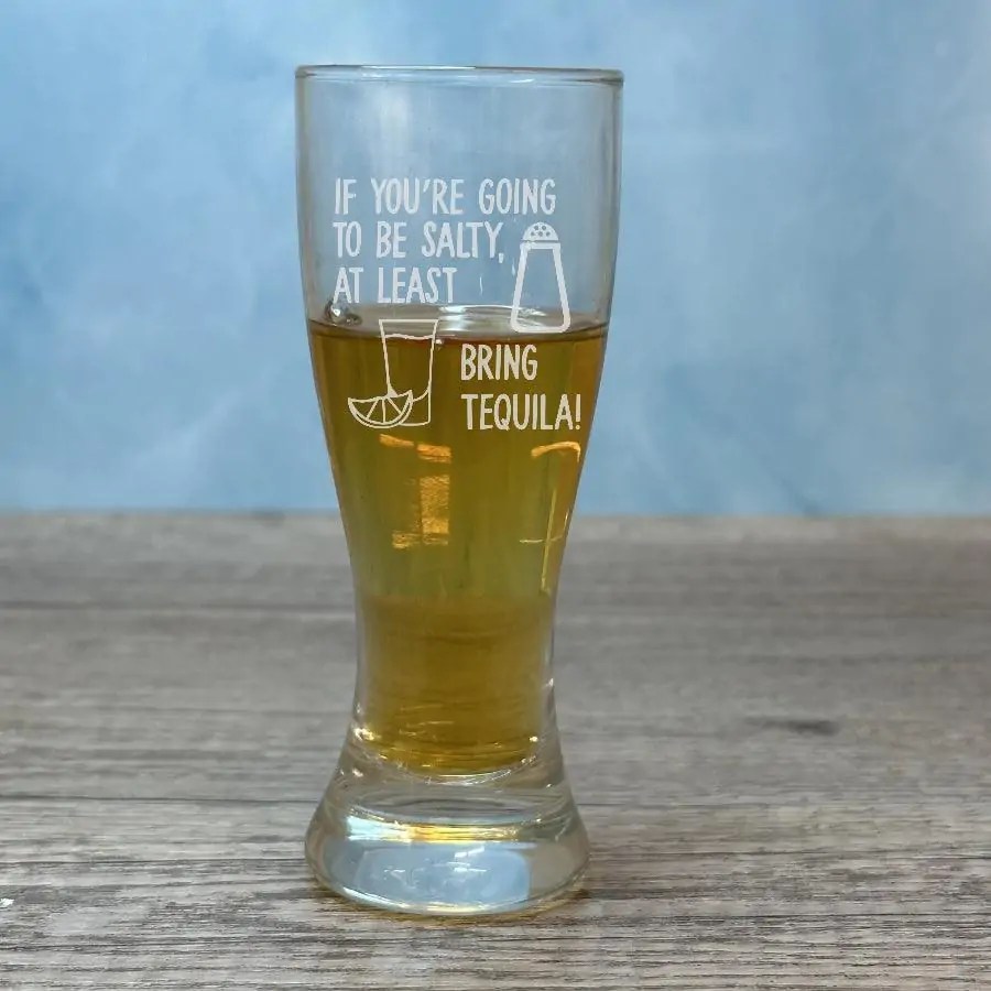 Engraved Mini Pilsner Shot Glass �C 2.5 oz �C Item 153-551245