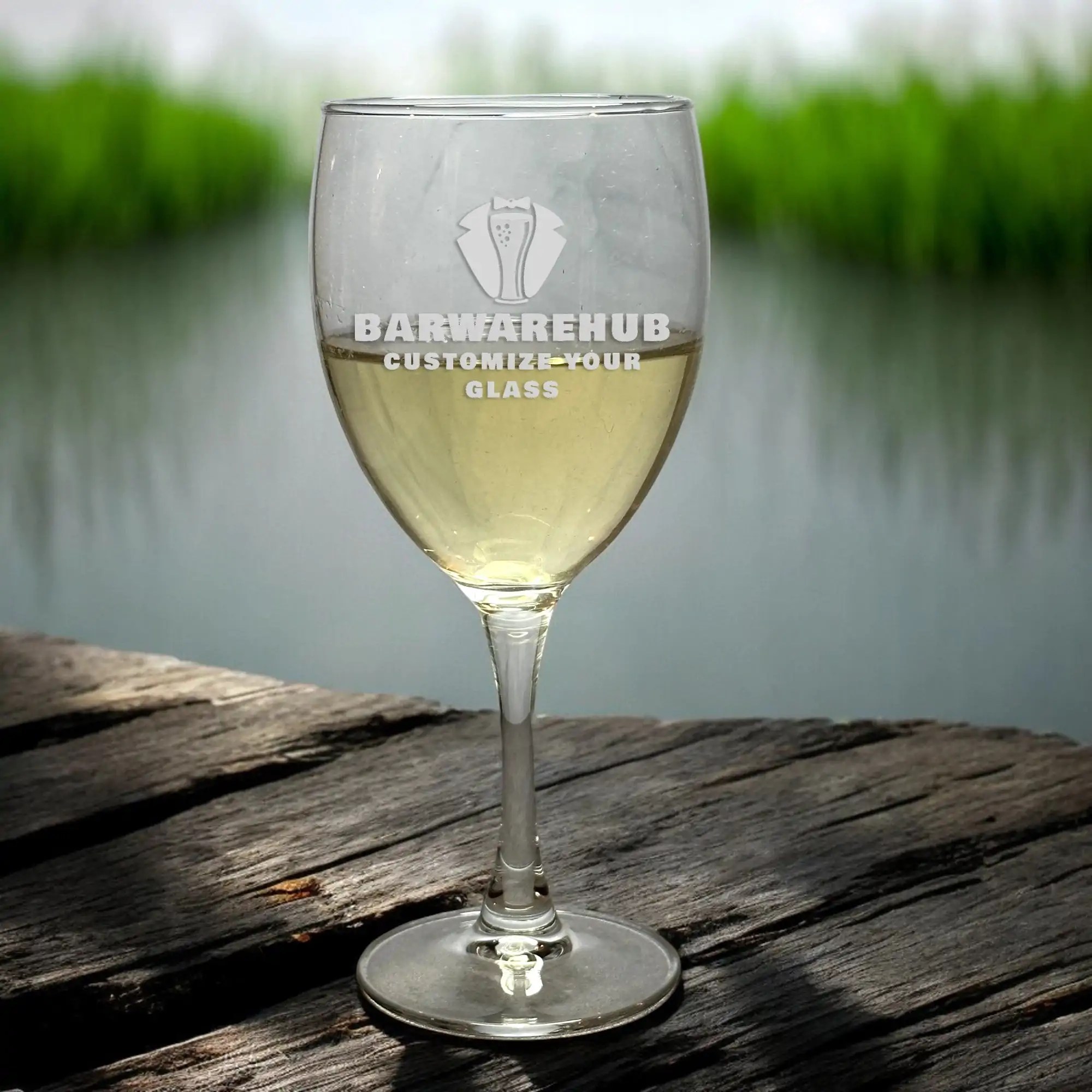 Engraved Montego Wine Glass -10oz- Item 407/GA26063