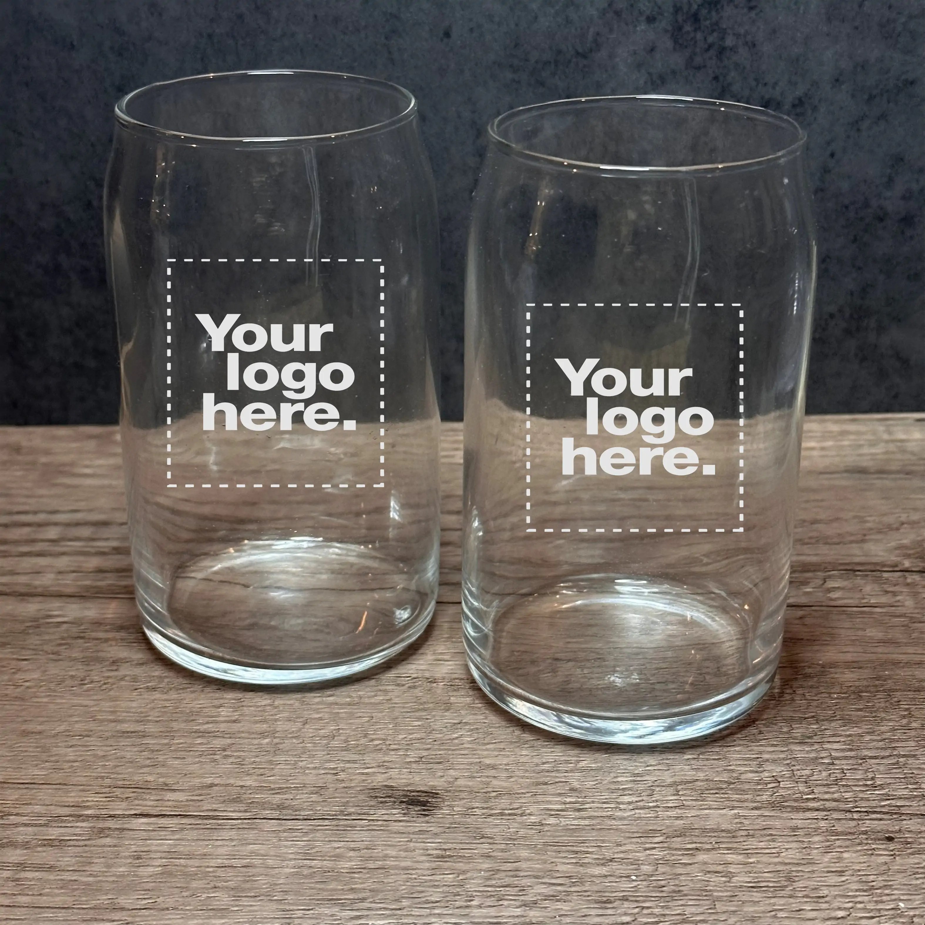 Engraved Set of Can Glasses 16 oz �C Item 209
