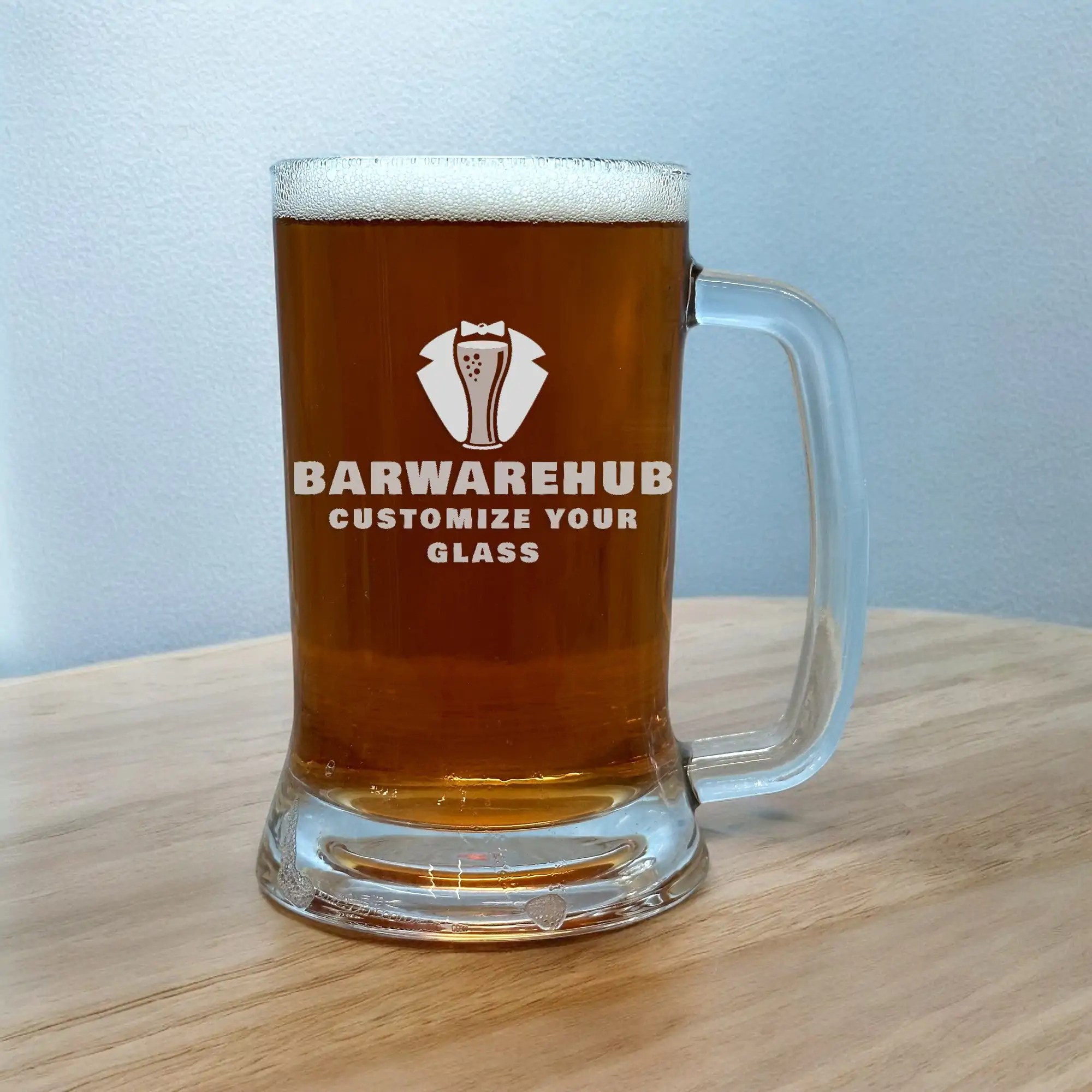 Engraved Acopa Beer Mug �C 16 oz