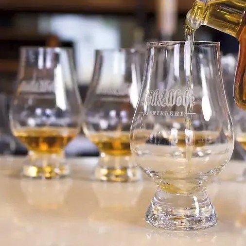 Engraved Stolzle Glencairn 6 oz. Personalized Whiskey Glasses