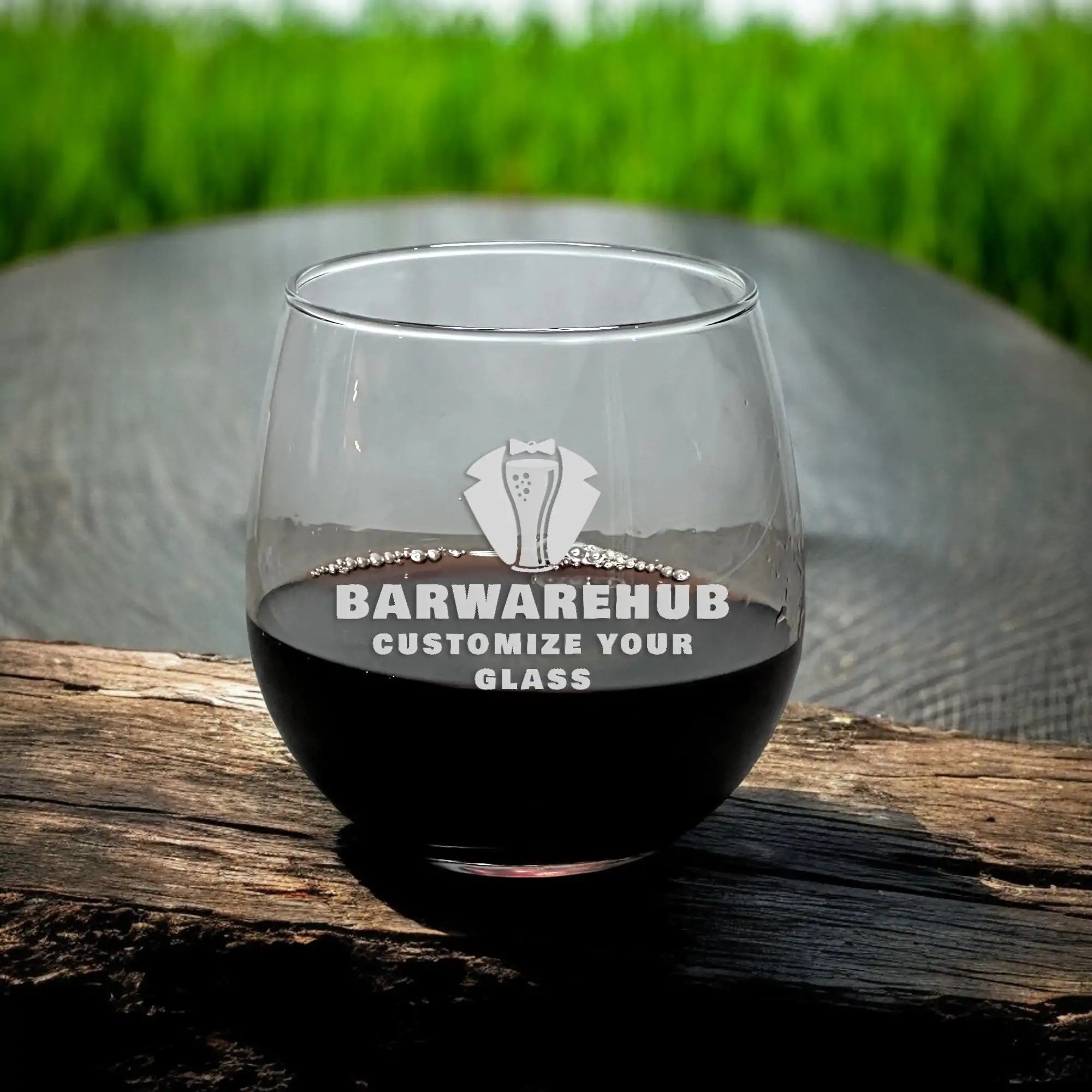 Engraved Stemless Wine Glass �C 16 oz  �C Item 455/222