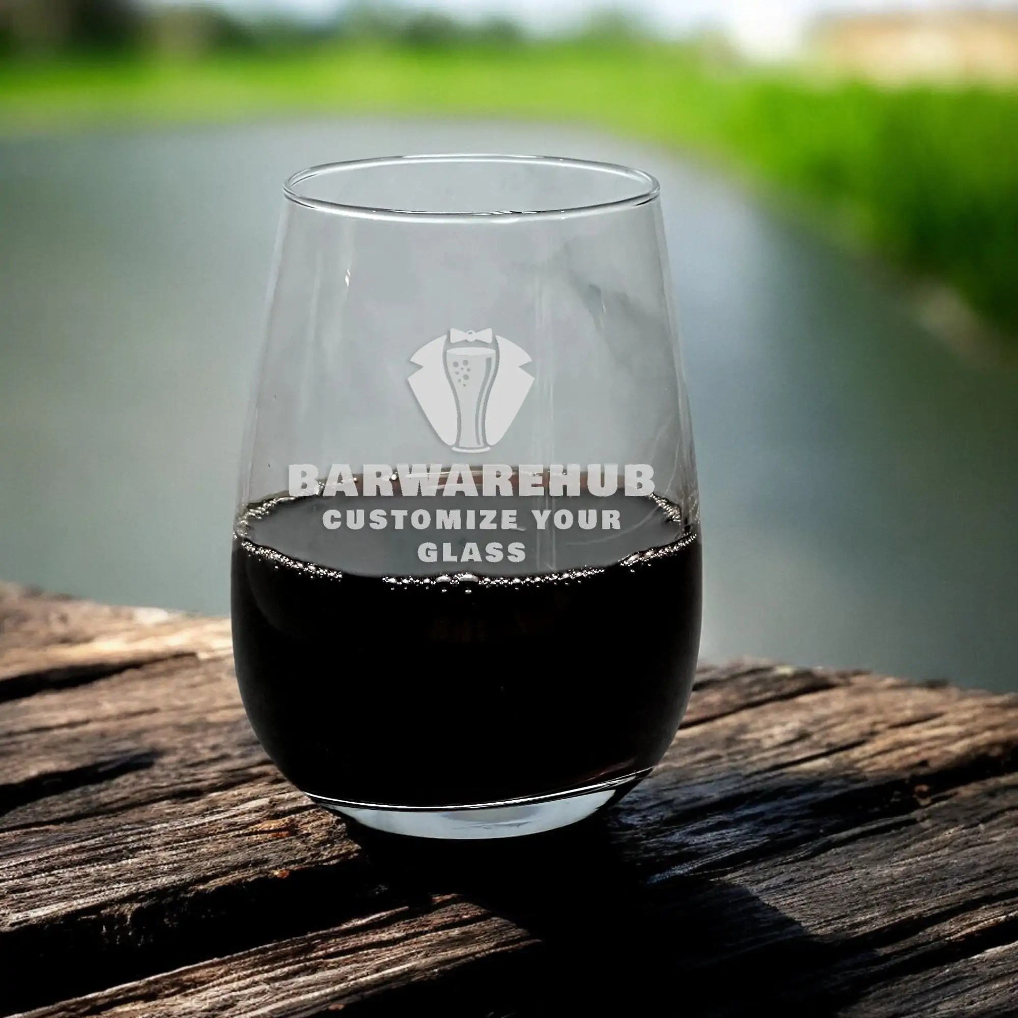 Engraved Stemless Wine Glass �C 17 oz �C Item 456/5535517