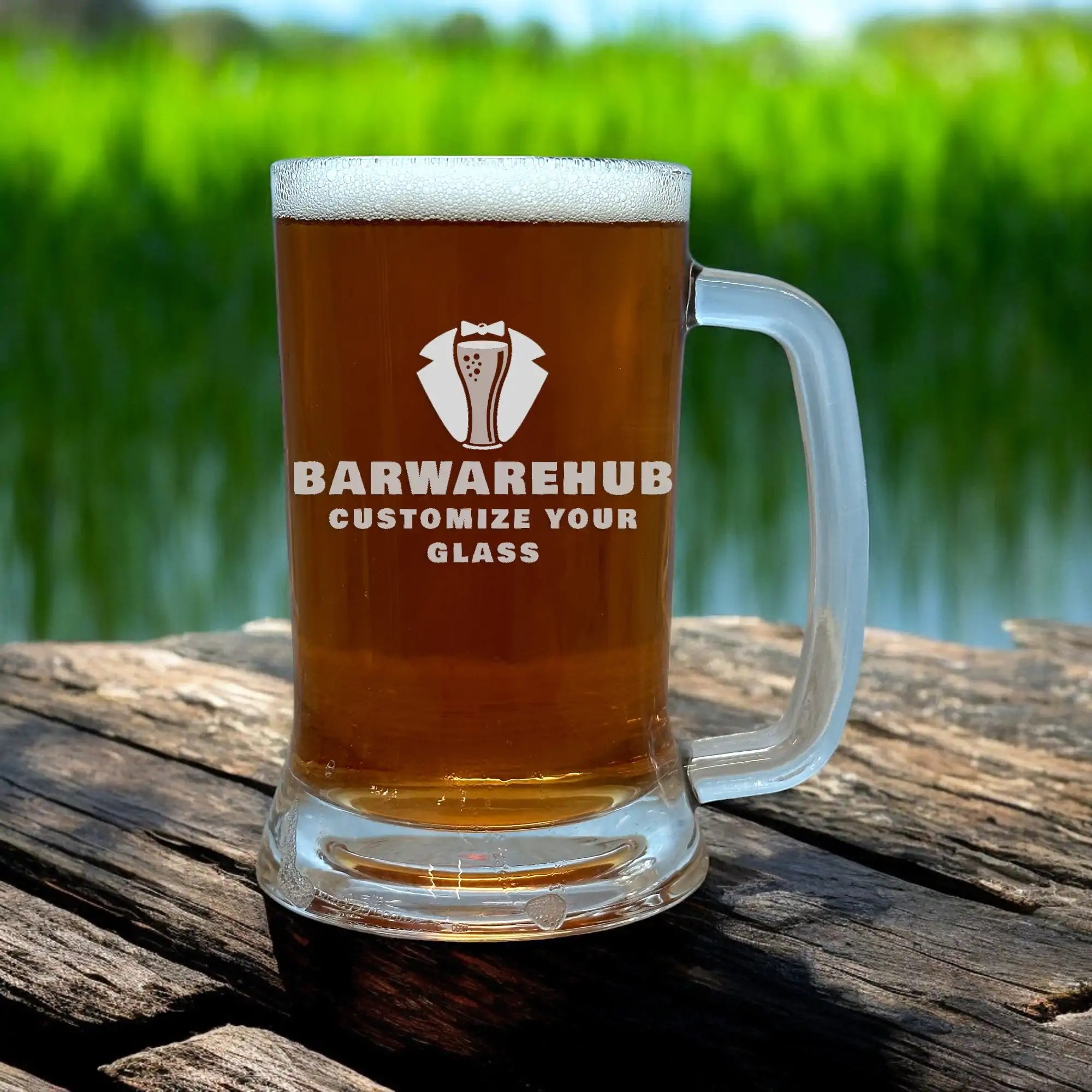 Engraved Acopa Beer Mug �C 16 oz