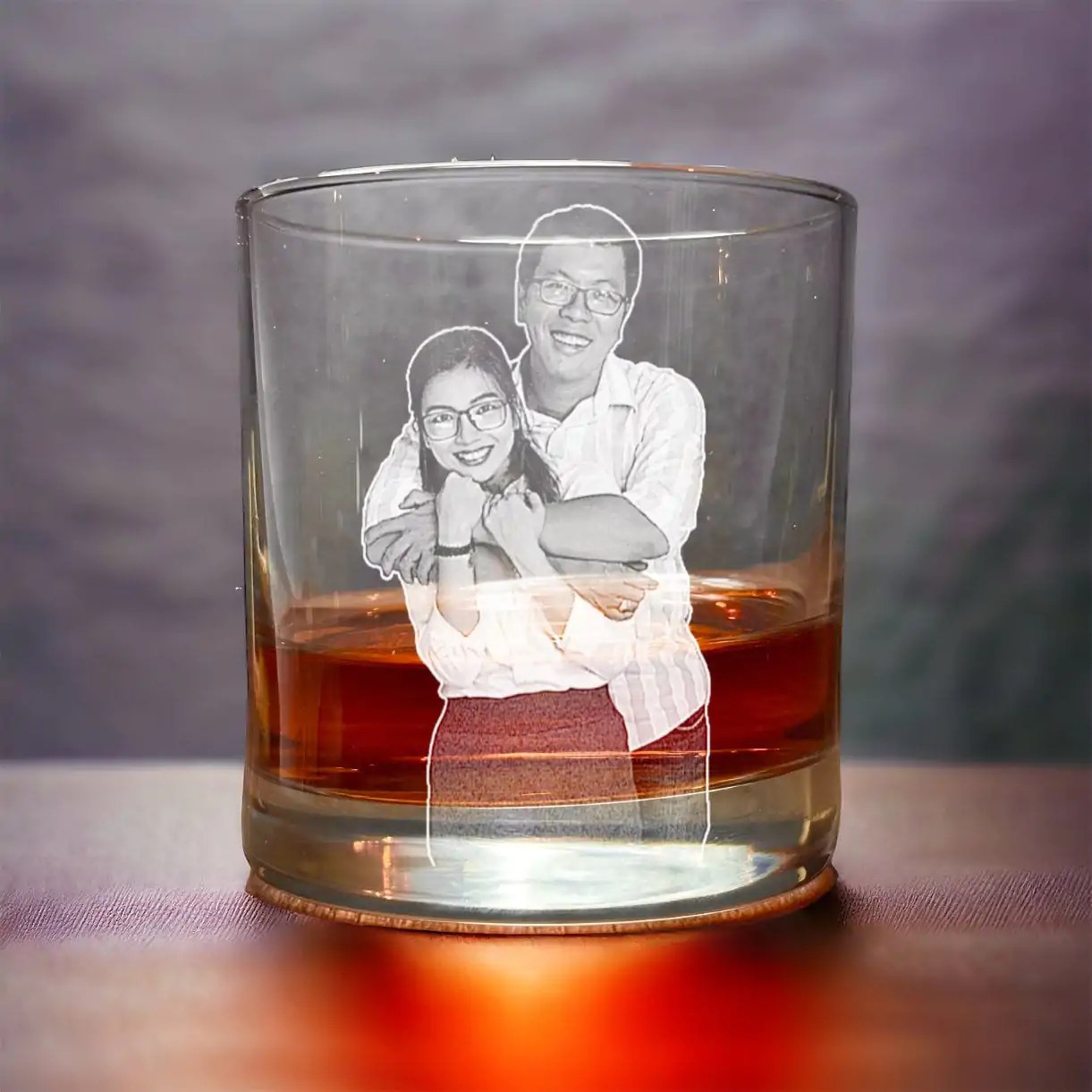 Your Photo Scotch Bourbon Glass �C 11oz Personalized Father��s Christmas Gift | Gifts for Whiskey Lovers