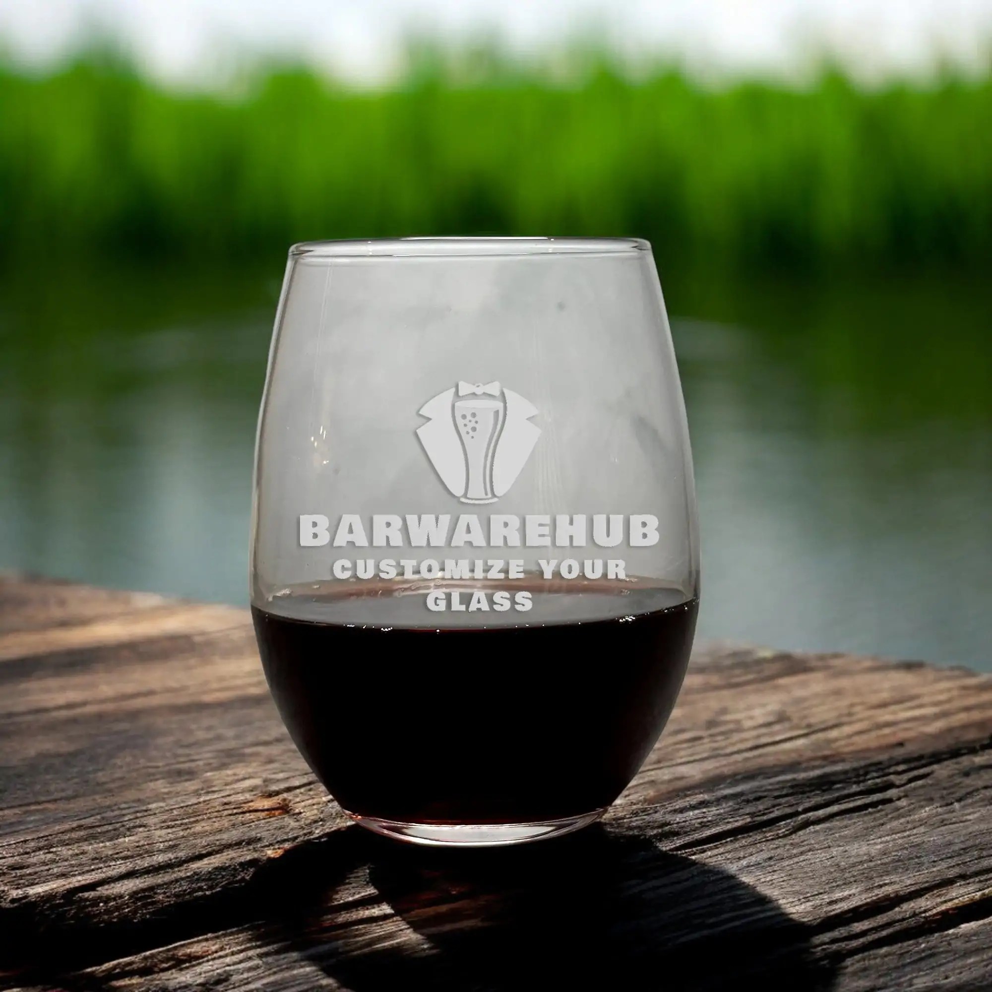 Engraved Stemless Perfection Wine Glass �C 15 oz �C Item C8303