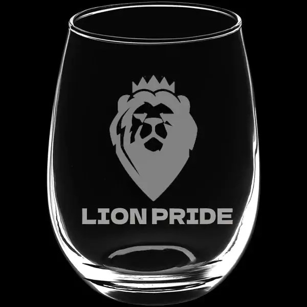 Engraved Set of Stemless Wine Glasses �C 15 oz �C Item 5535515