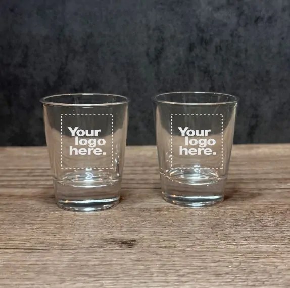 Engraved Set of Whiskey Shot Glasses �C 2 oz �C Item 48 �C 55148