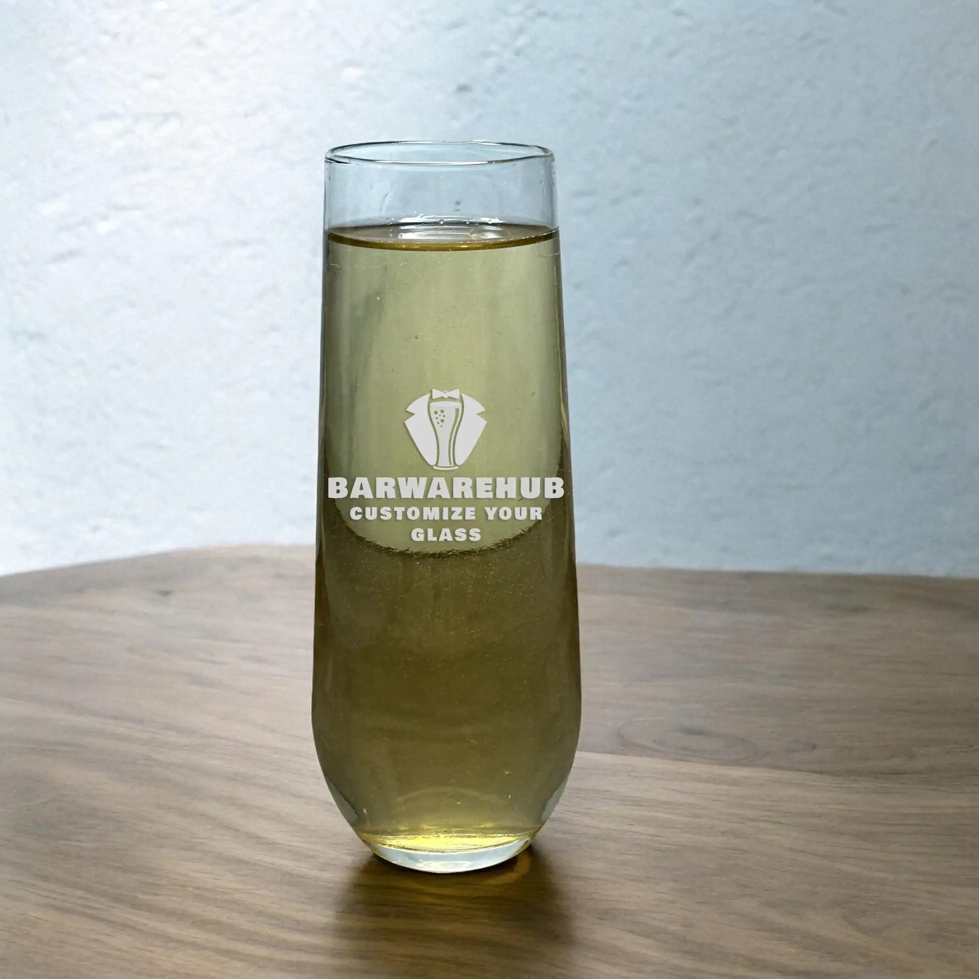 Engraved Stemless Champagne Glass �C 8.5 oz �C Item 228/551228
