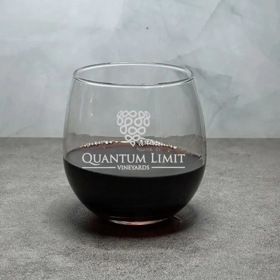 Engraved Stemless Wine Glass �C 16 oz  �C Item 455/222
