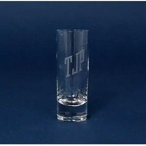 Engraved Tall Cordial Shot Glass �C 2 oz �C Item 107/1650-GA01005