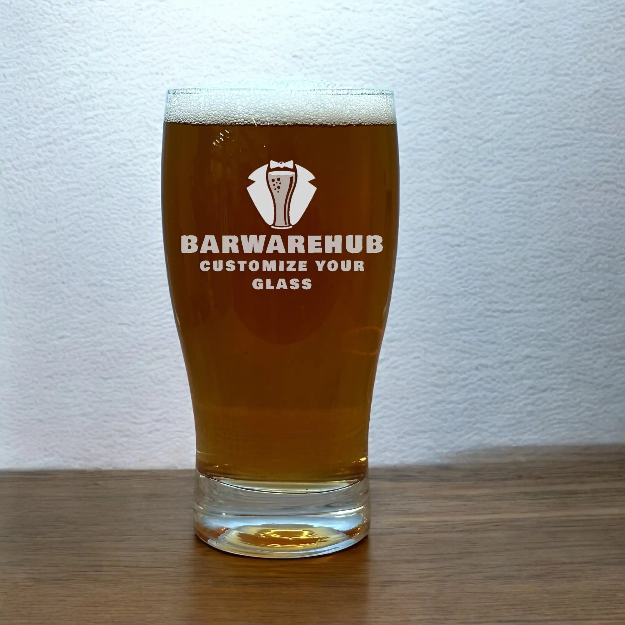Engraved Pub Beer Glass �C 16 oz �C Item 243/4808