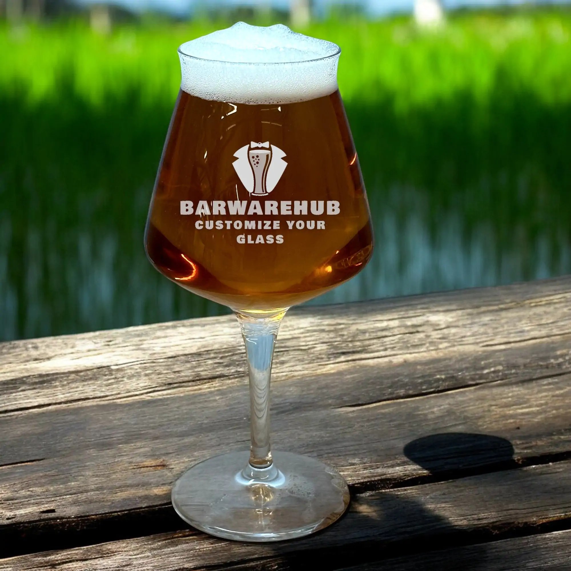 Engraved Teku Beer Glass- 14 oz �C Item 42 Teku