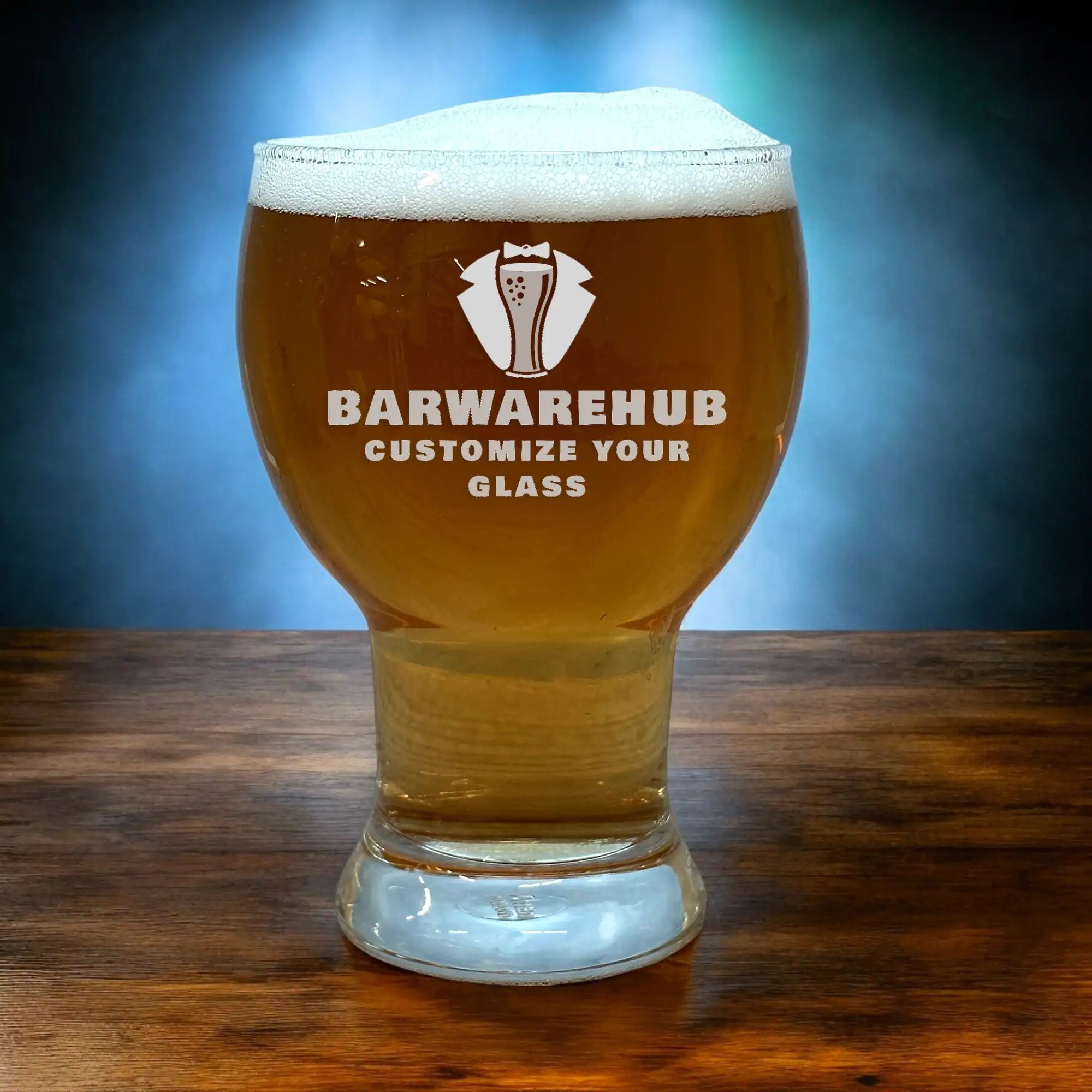 Engraved Bavaria 15.25oz Beer Glass Personalized Cocktail Glass �C Item 1B03616