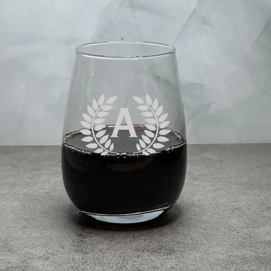 Engraved Stemless Wine Glass �C 17 oz �C Item 456/5535517