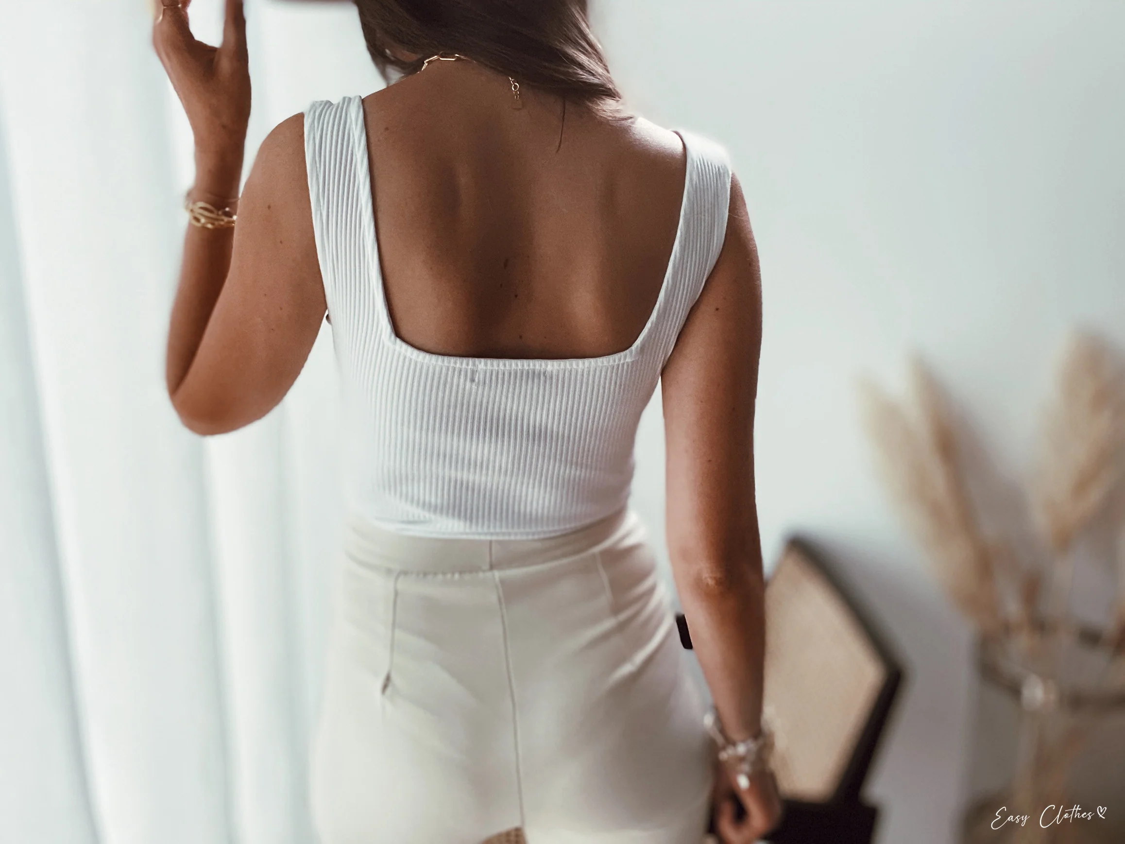 Ecru Miora Bodysuit
