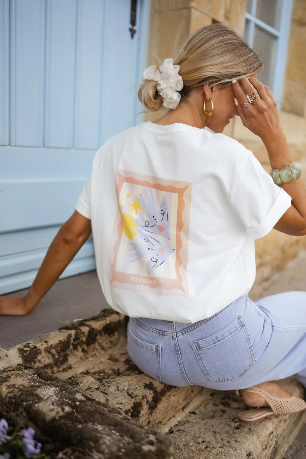 Ecru Bird T-shirt