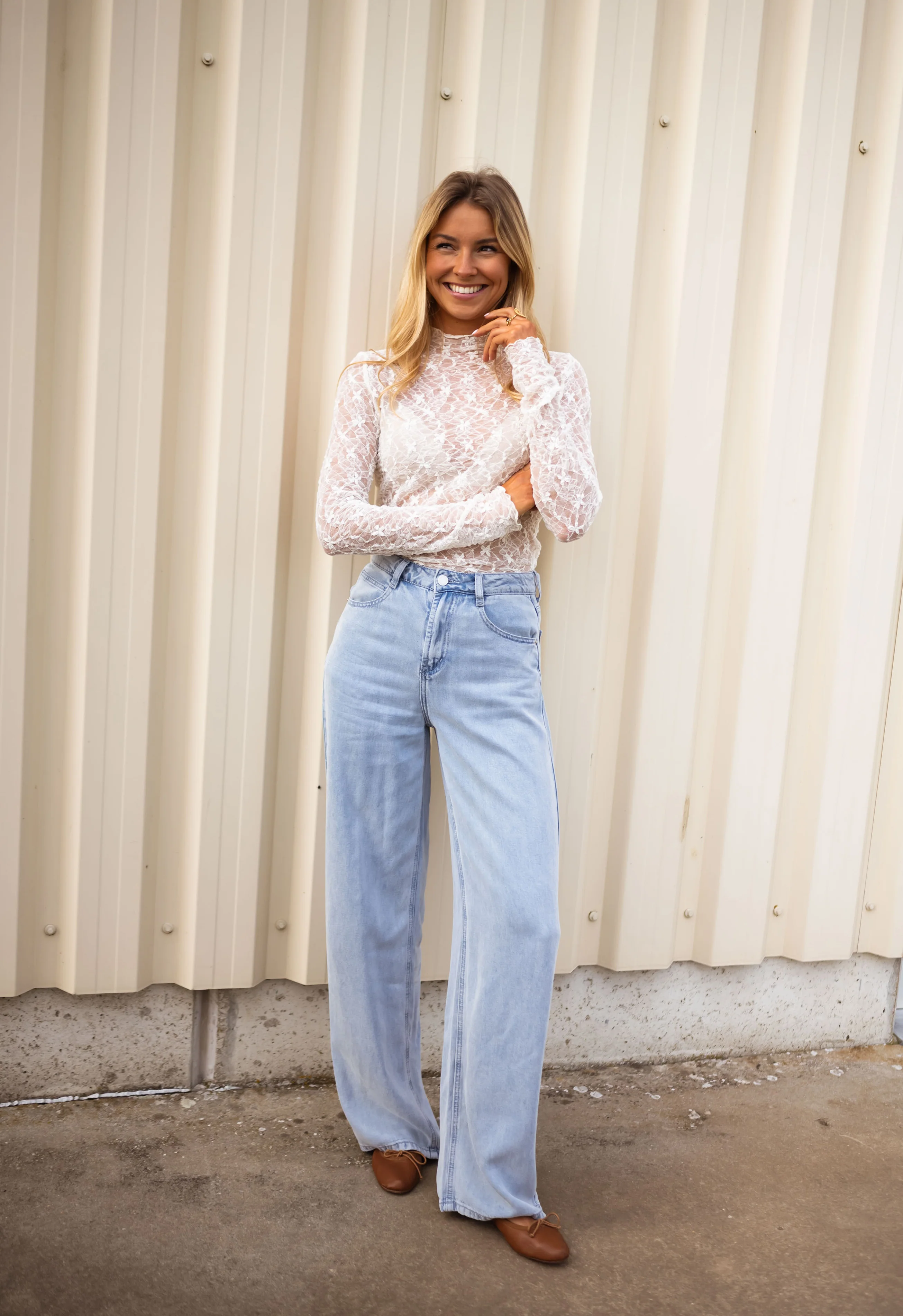 Ecru Nidia Blouse