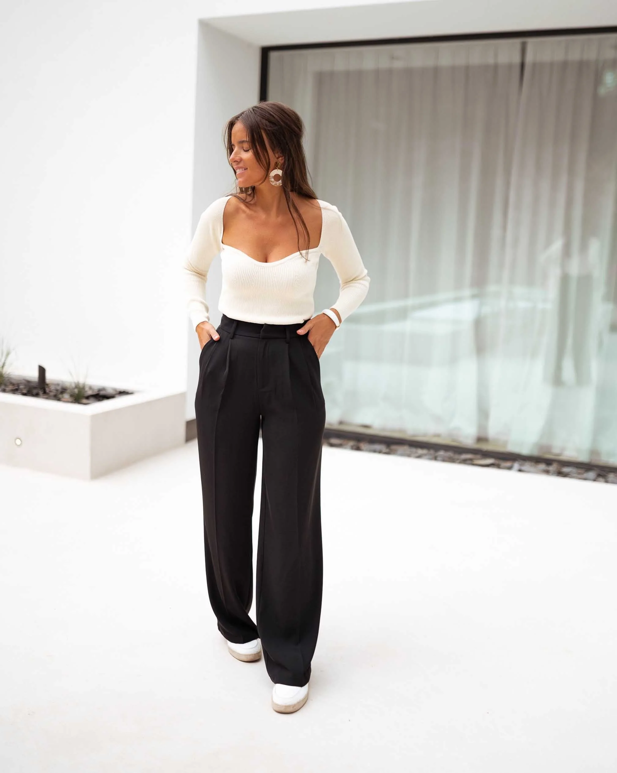 Black Victor Pants