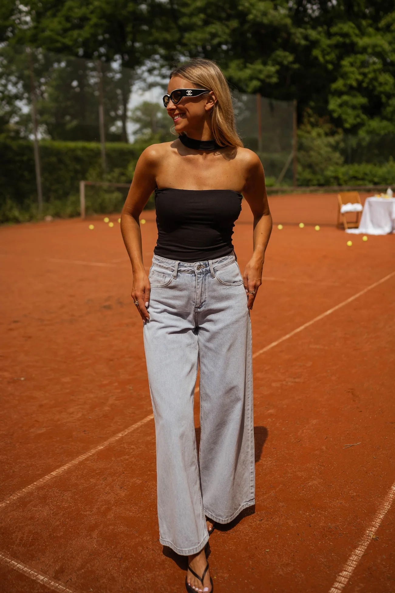 Black Calie Top