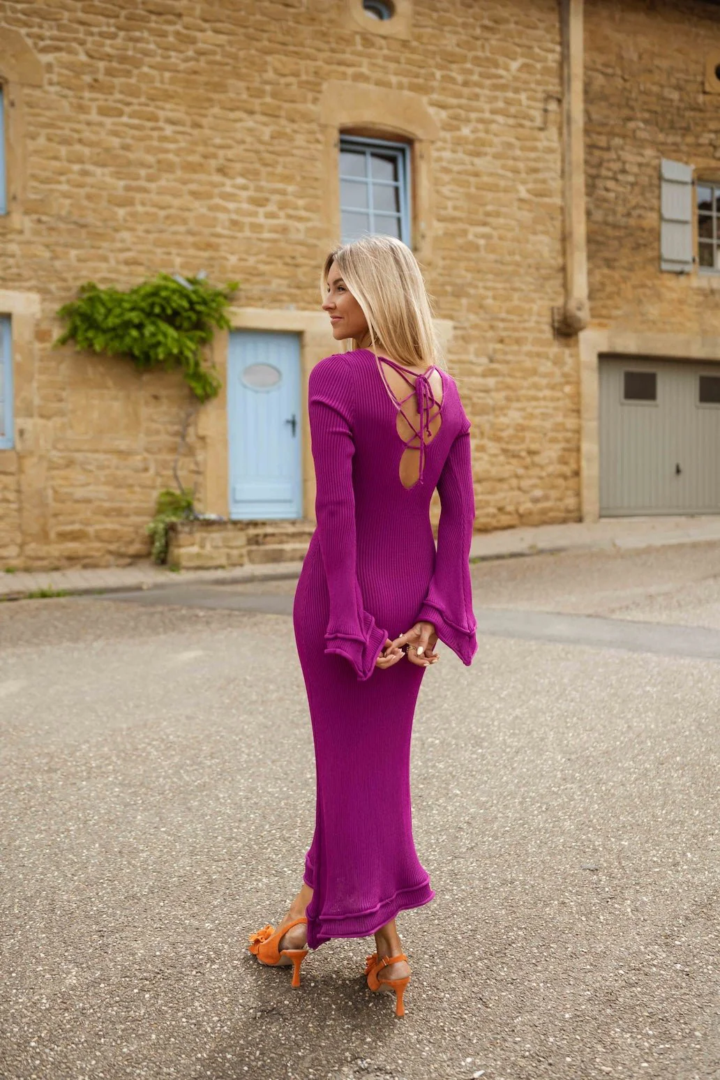 Mauve Zao Dress