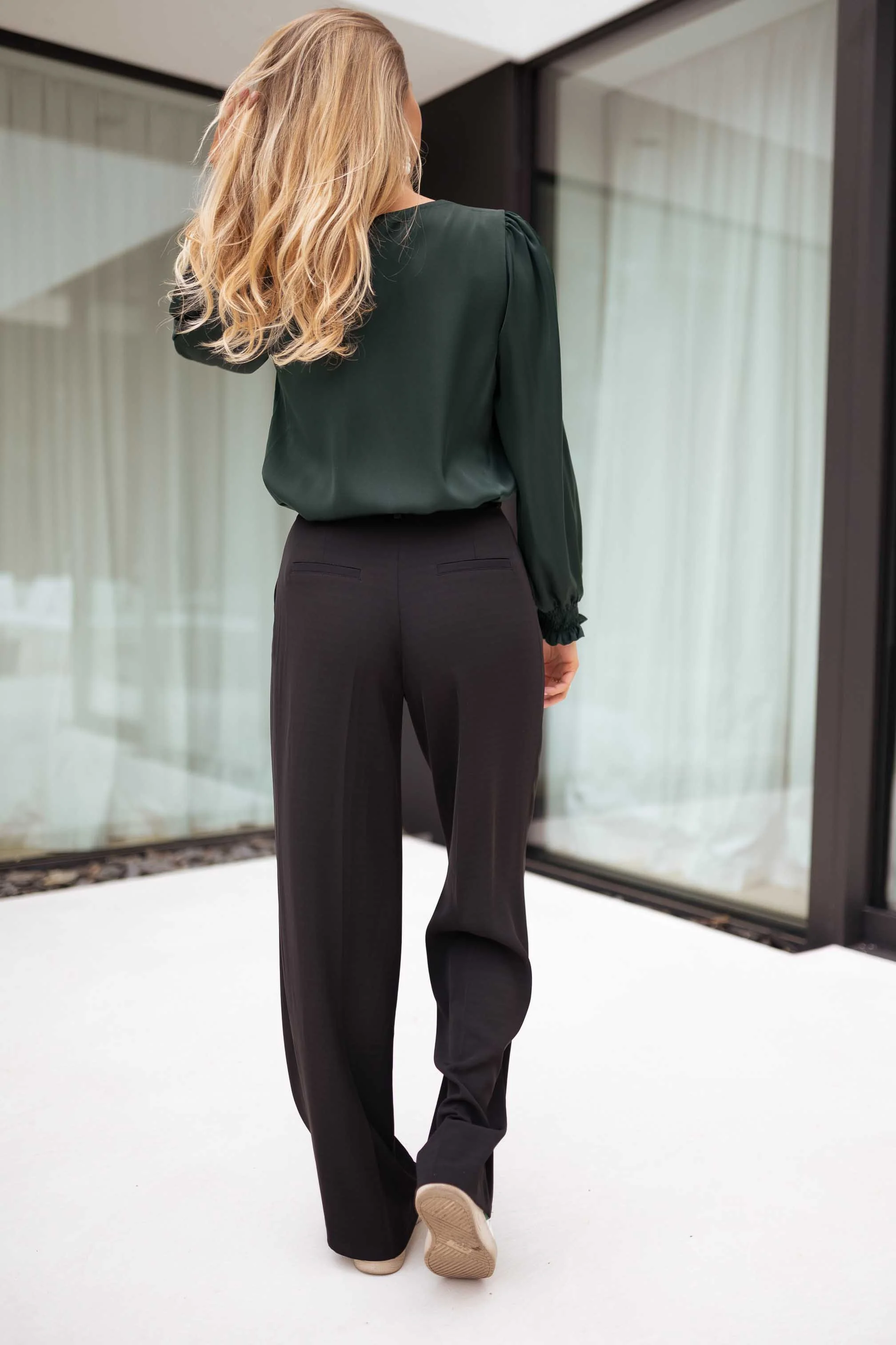 Black Victor Pants