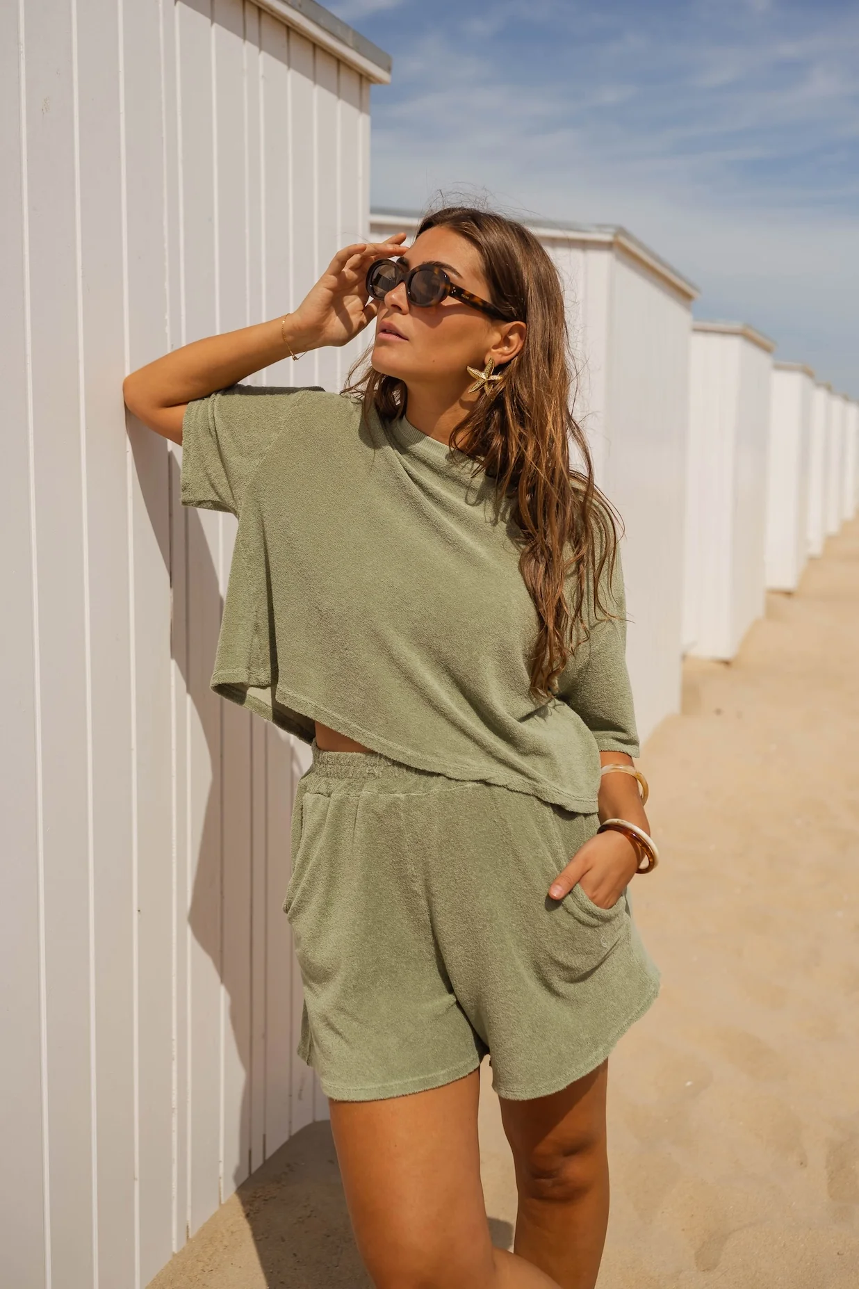 Khaki Callie Set