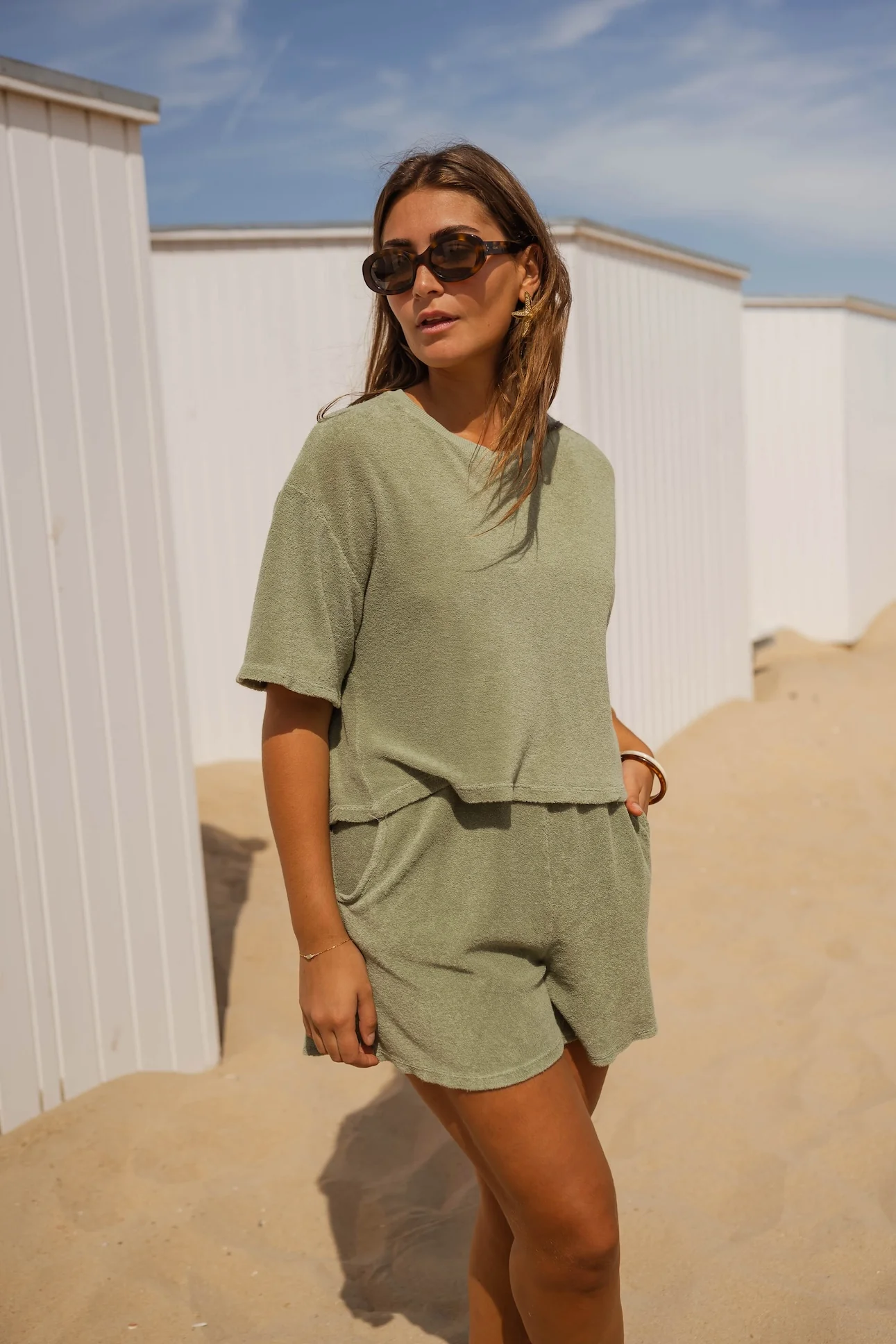 Khaki Callie Set