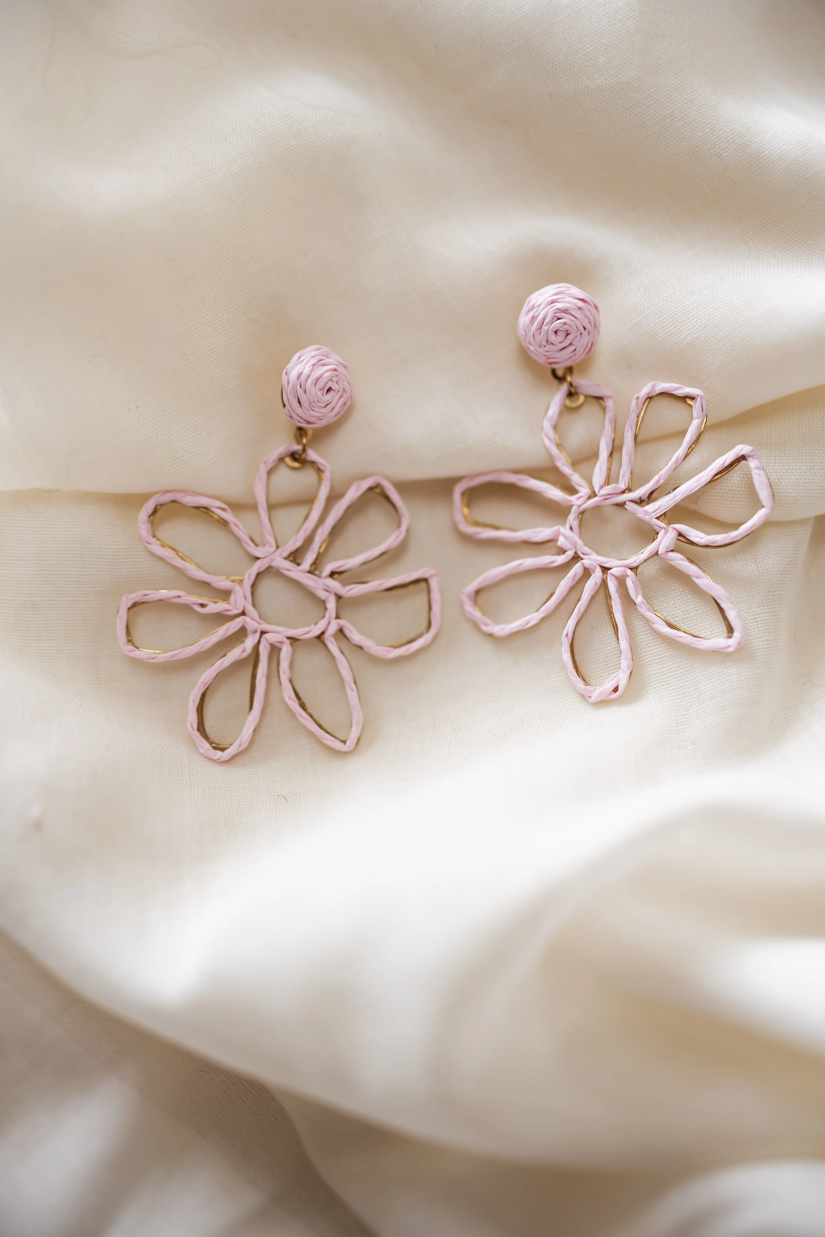 Pink Anik Earrings