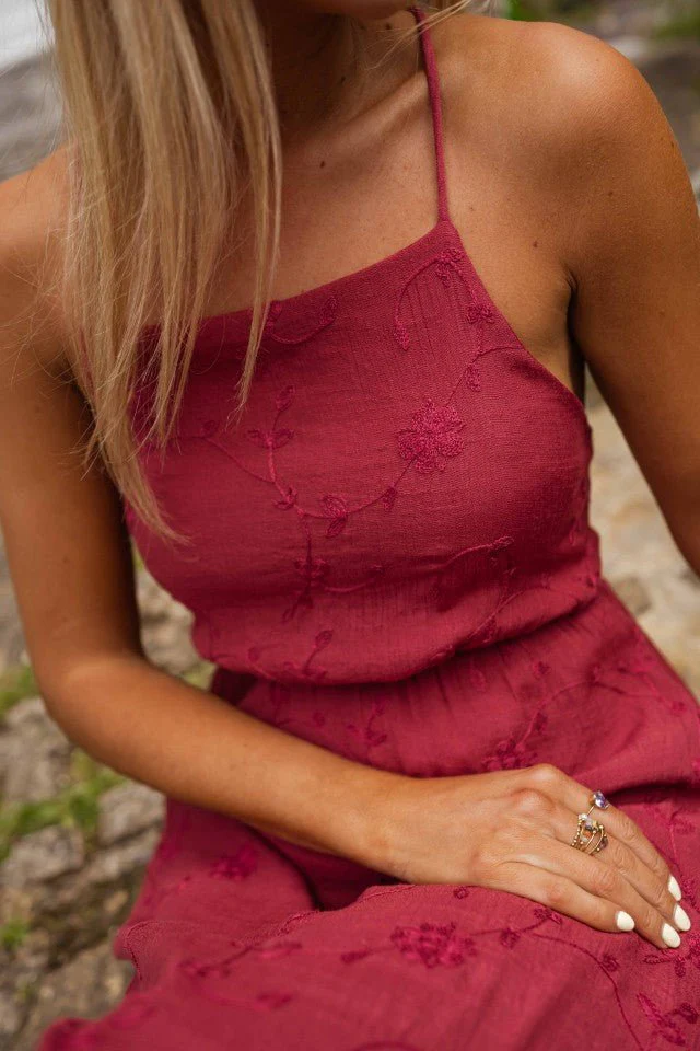 Brick Noham Dress
