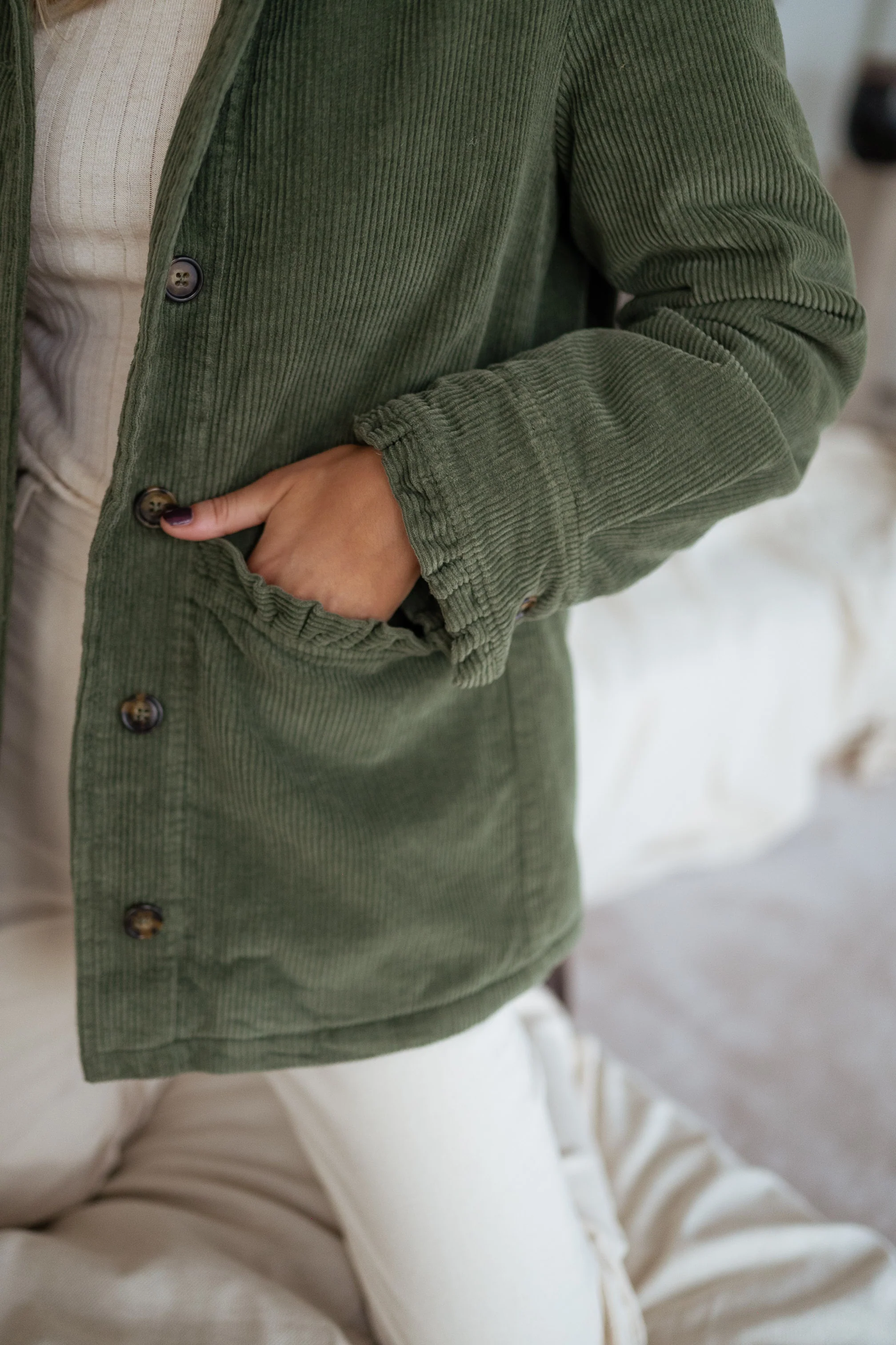 Khaki Etienne Coat